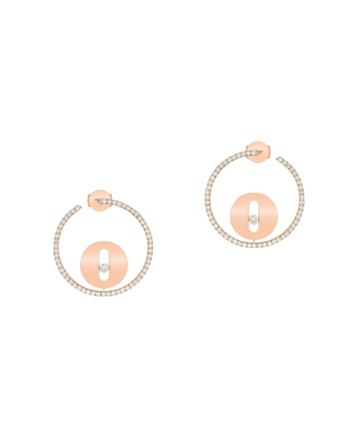 Messika Lucky Earrings PM Pink Gold (watches)